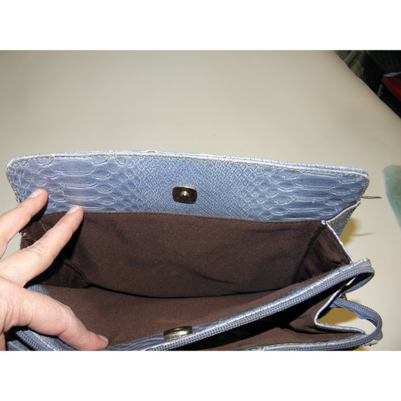 Liz Claiborne Light Blue Purse - Picture 6 of 7